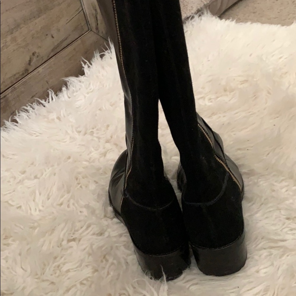 OTK MK boots! The front is leather/ back is suede - Picture 3 of 4